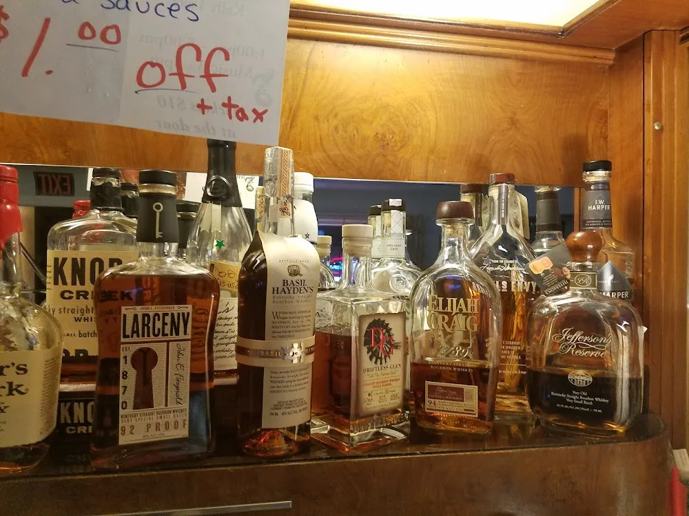 Bourbon Shelf